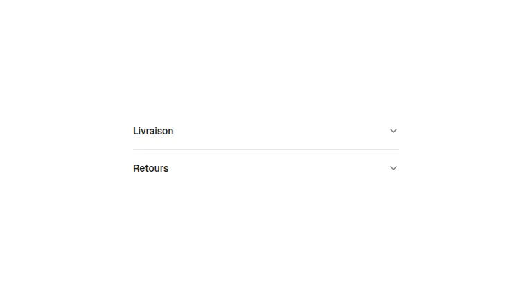The accordion component