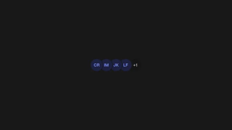 The avatar-stack component