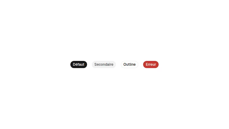 The badge component