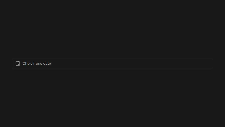 The date-picker component