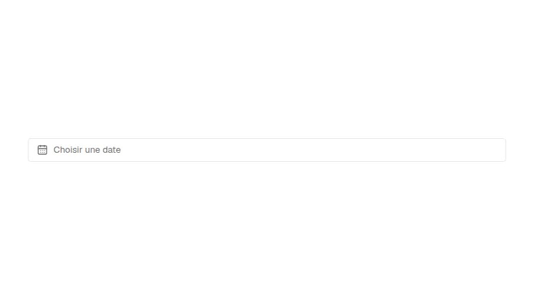 The date-picker component