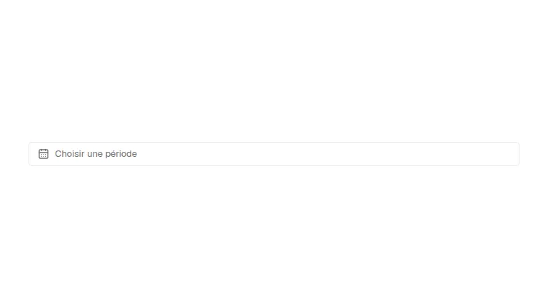 The date-range-picker component