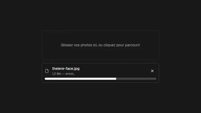 The file-upload component