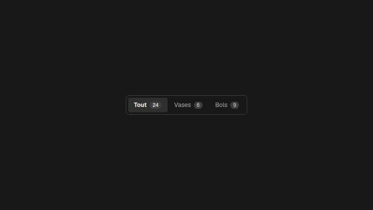 The filter-tabs component