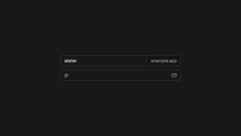 The input-group component