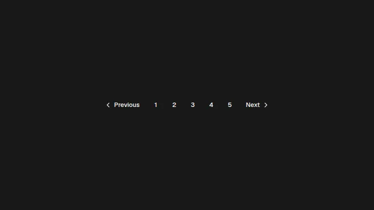 The pagination component