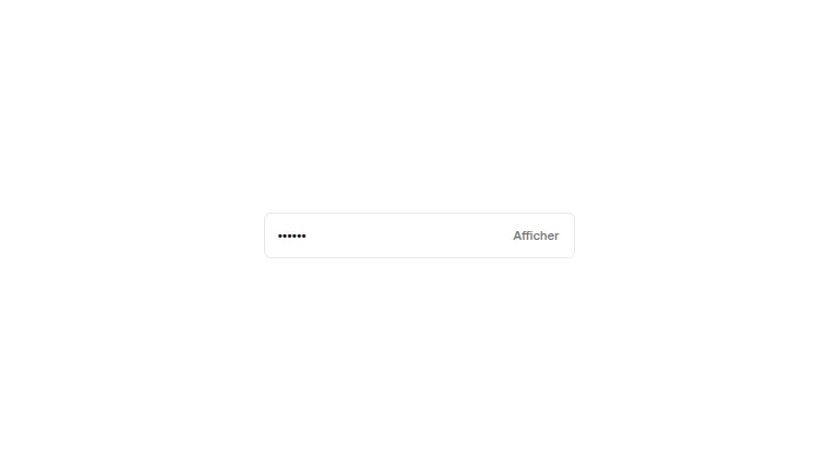 The password-input component