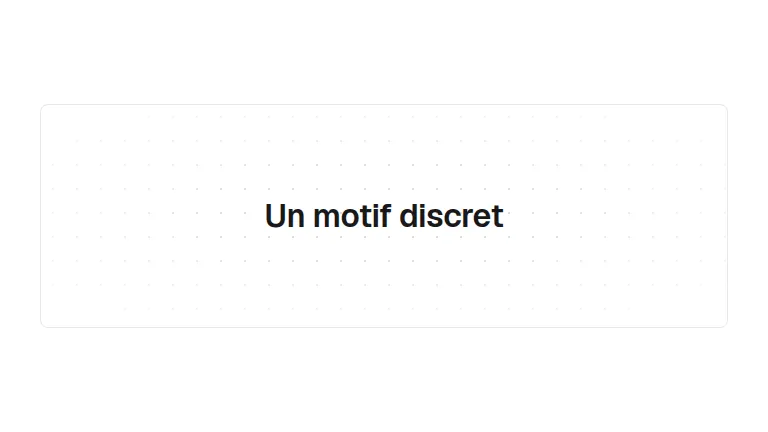 The pattern-background component