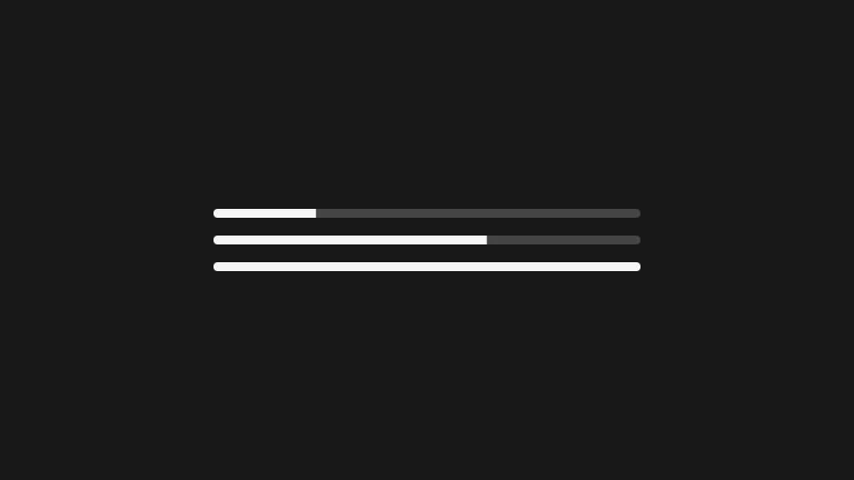 The progress component