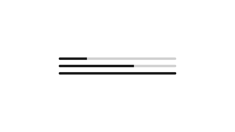 The progress component