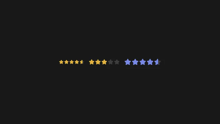 The rating component
