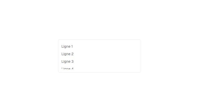 The scroll-area component