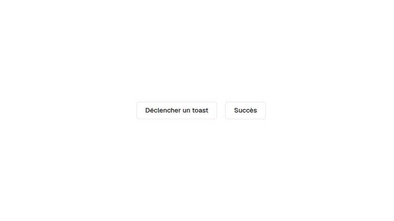 The sonner component