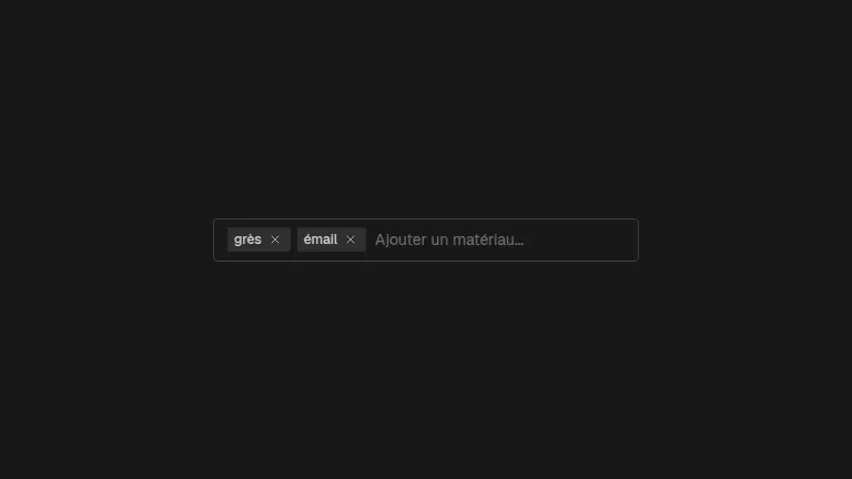 The tags-input component