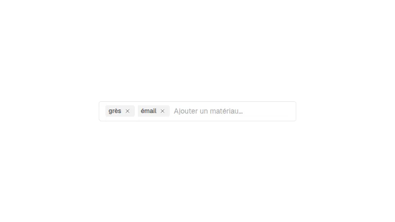 The tags-input component