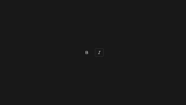 The toggle component