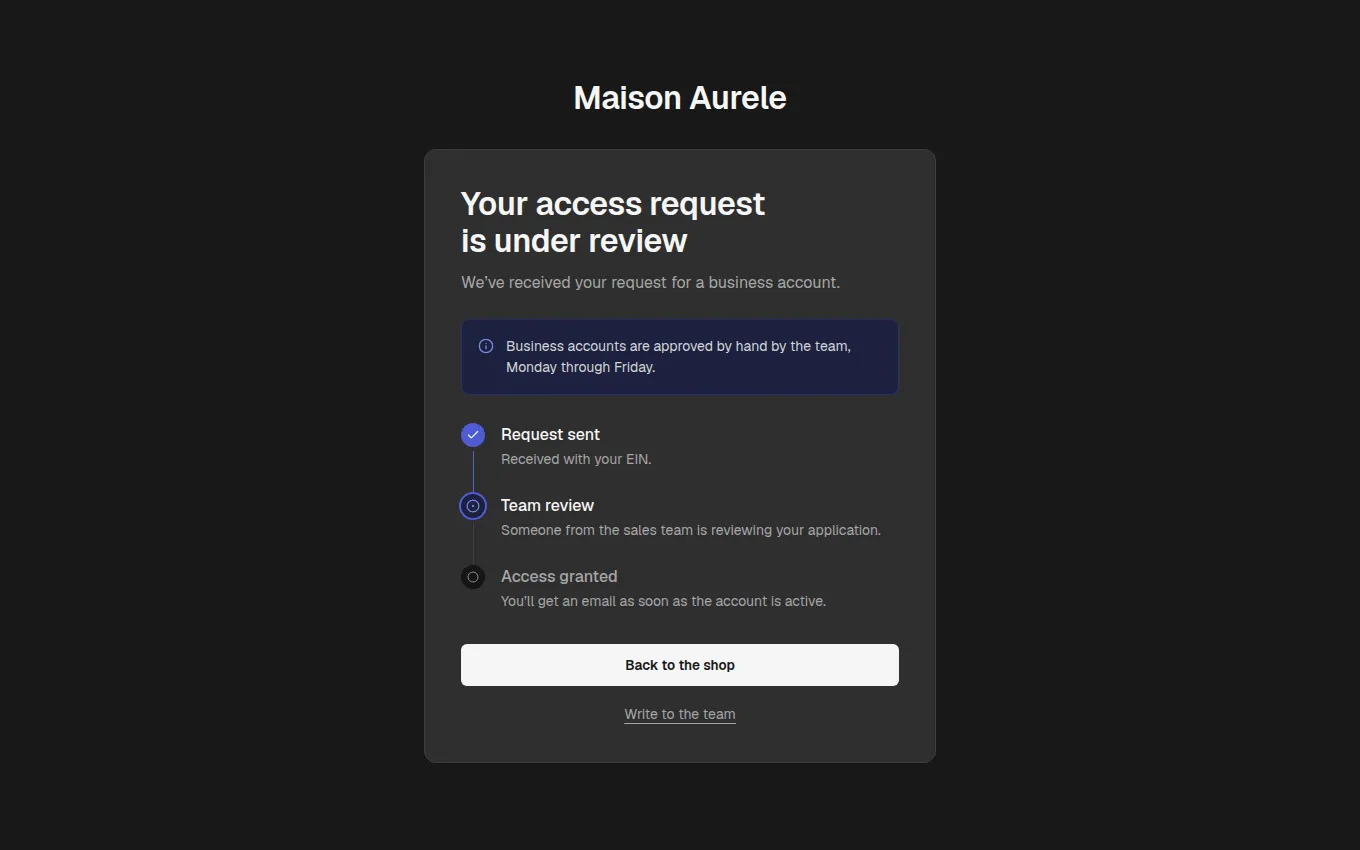 The RequestStatus block