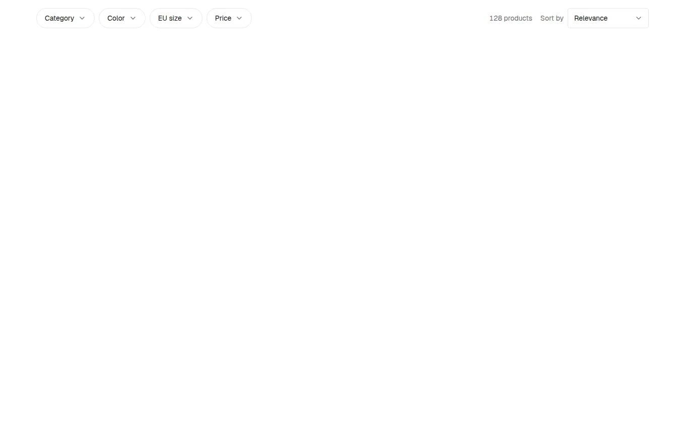 The CatalogFilters block