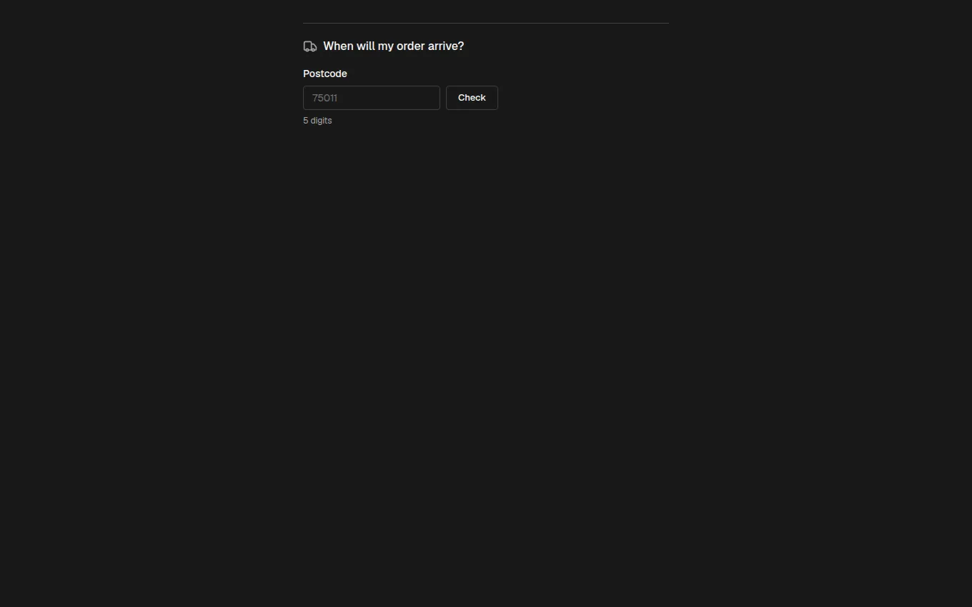 The FulfilmentEstimator block