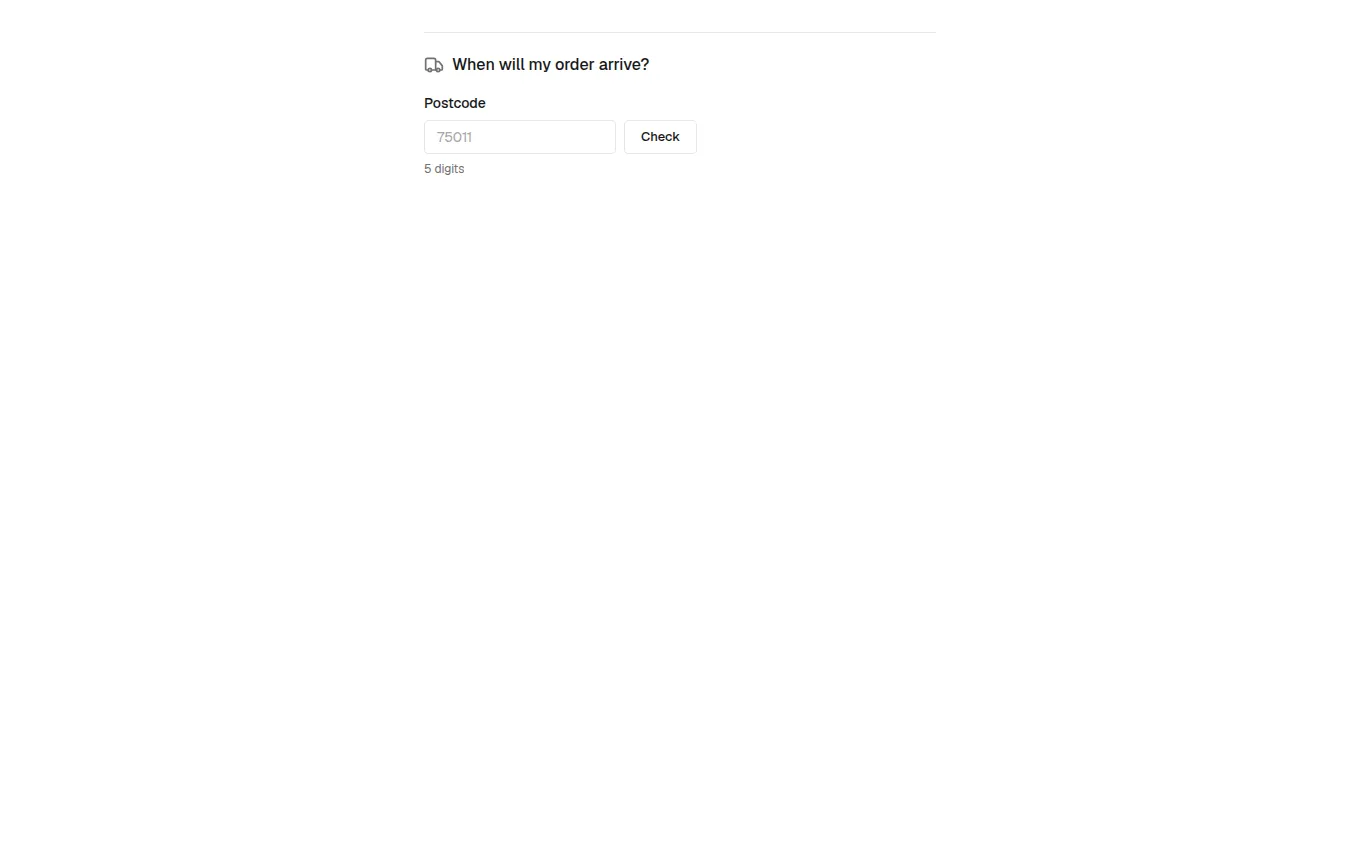The FulfilmentEstimator block