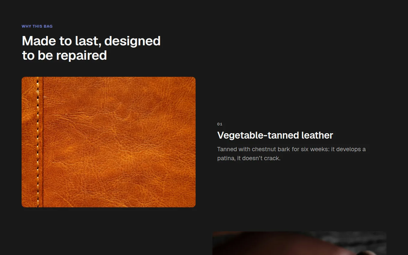 The ProductFeatures block