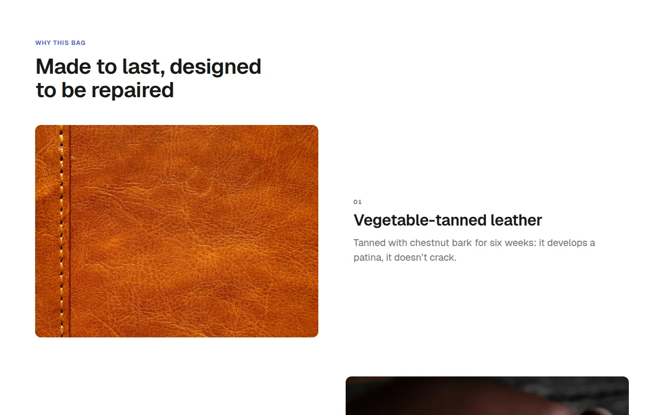 The ProductFeatures block