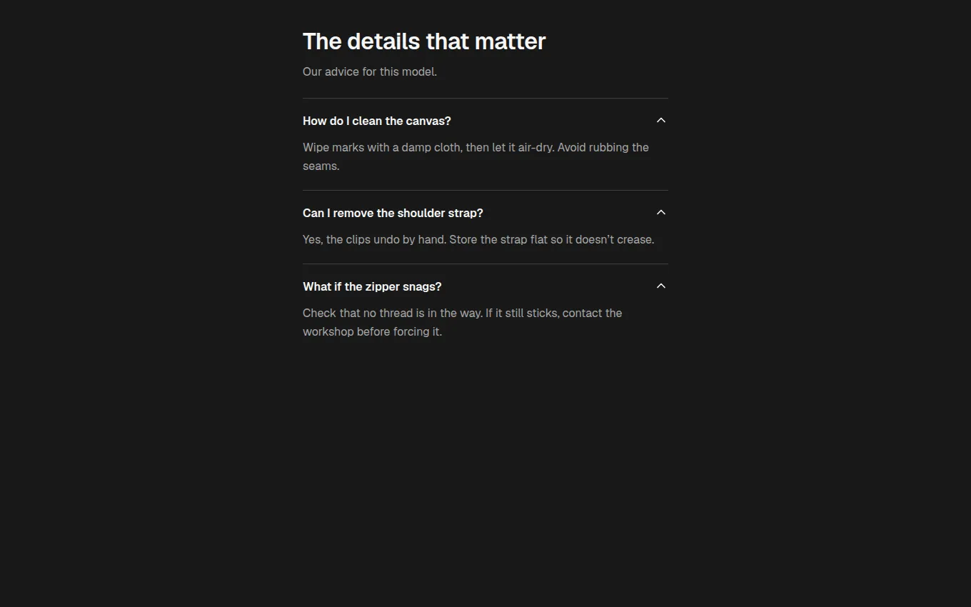 The ProductQA block