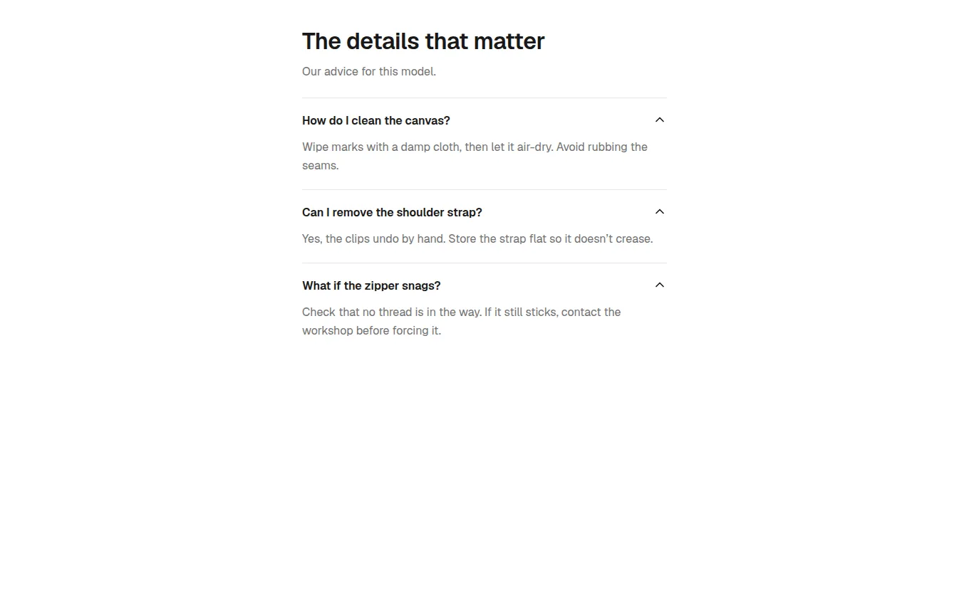 The ProductQA block