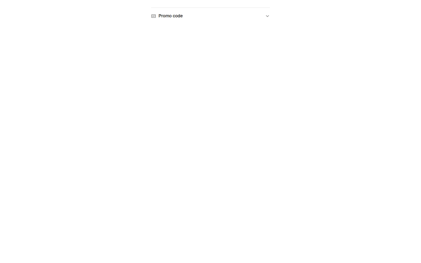 The PromoCodeField block