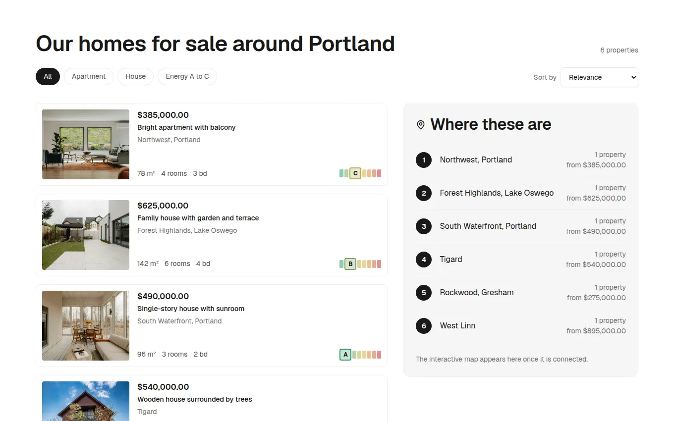 The PropertyMap block