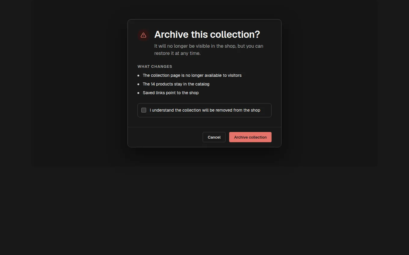 The ConfirmDialog block