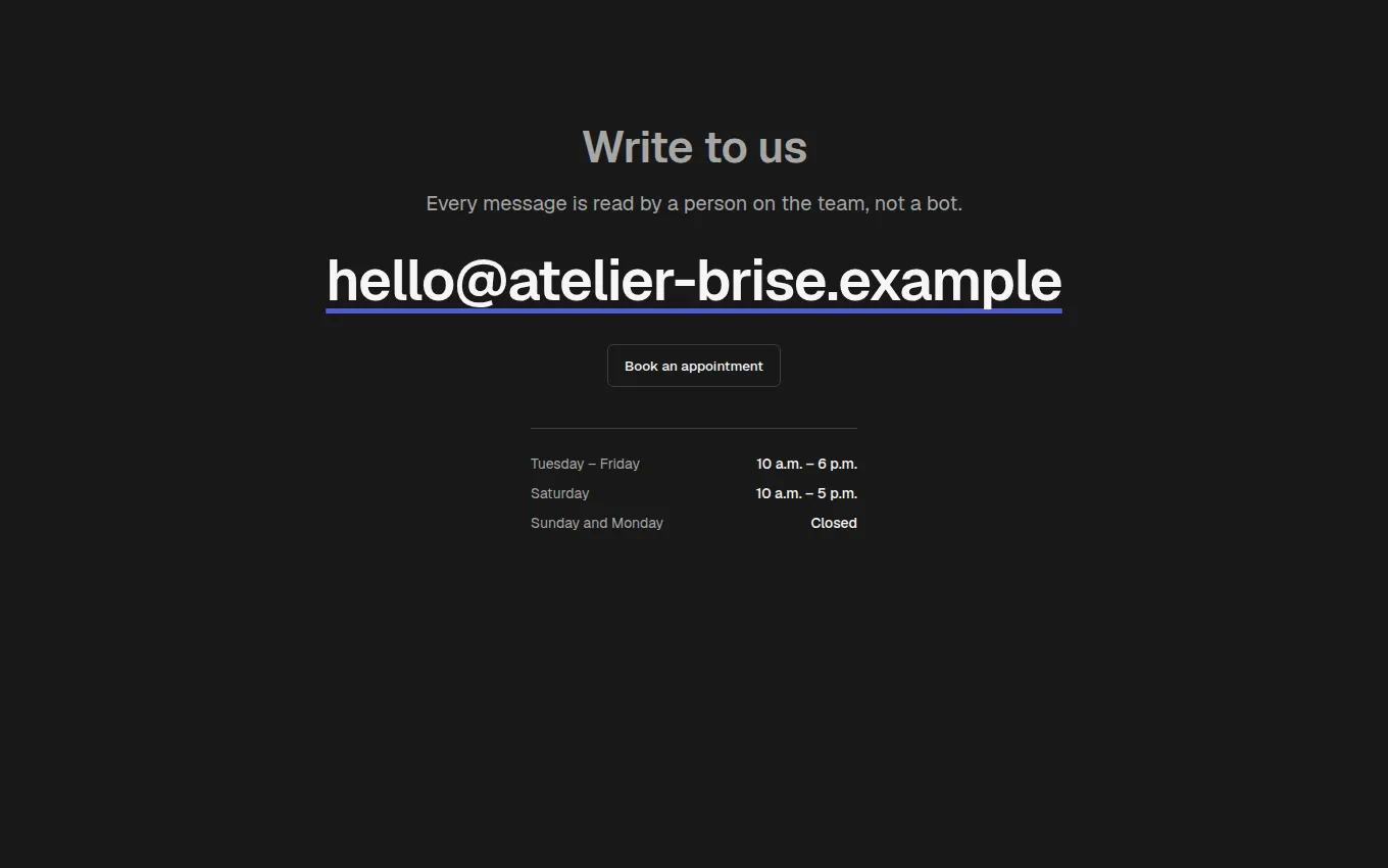 The ContactInvite block