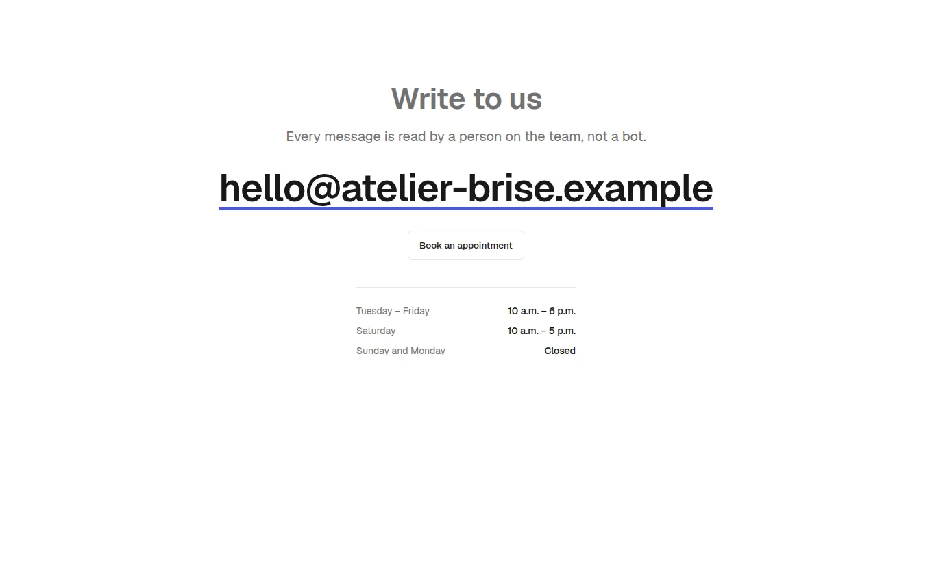 The ContactInvite block