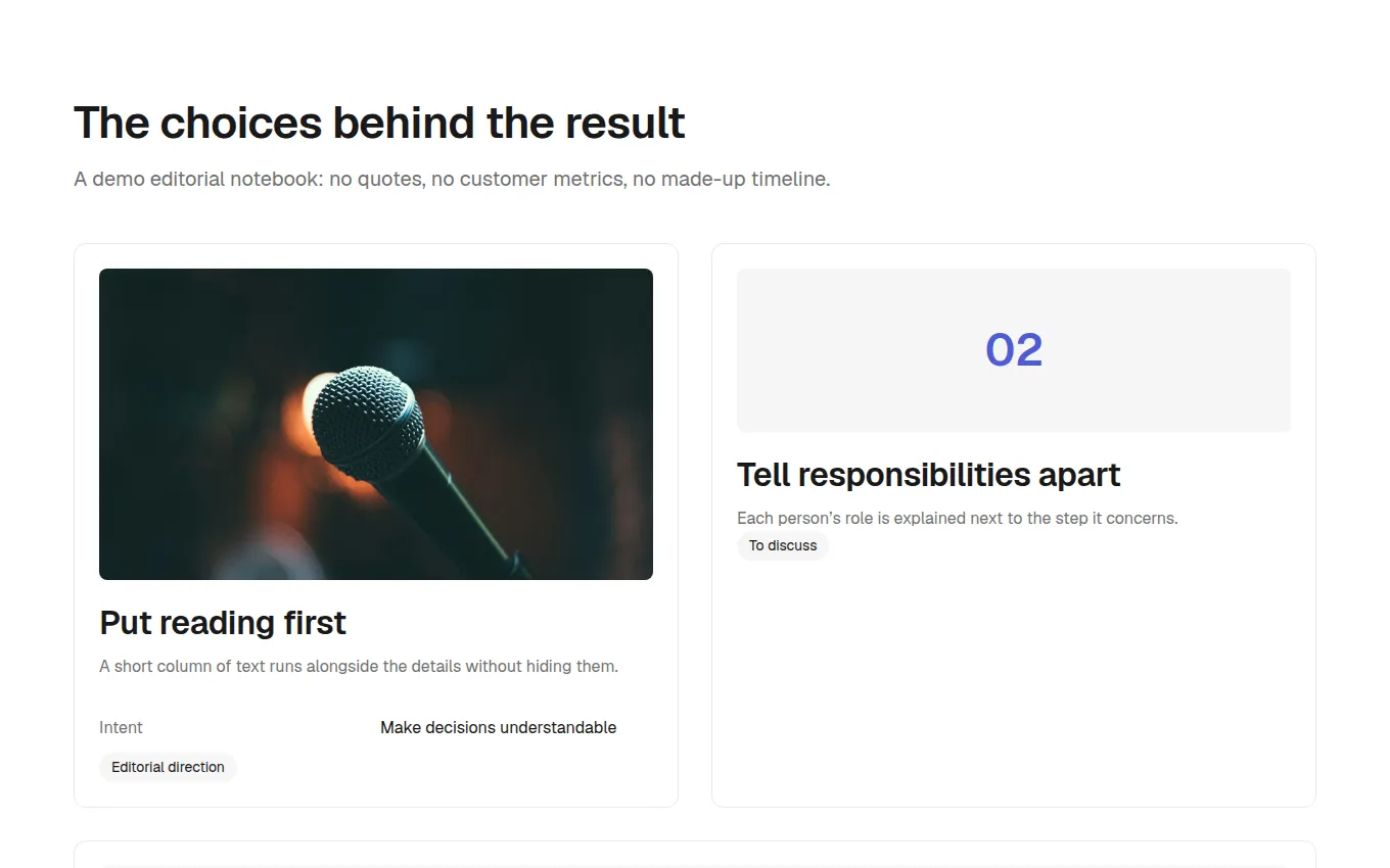 The DecisionLog block