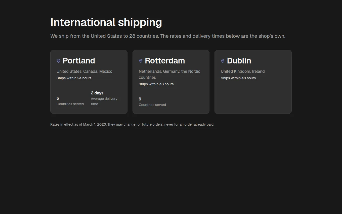 The DispatchHubs block