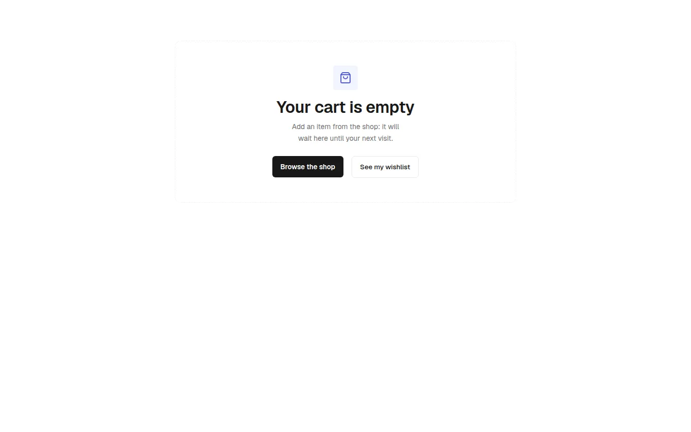 The EmptyState block