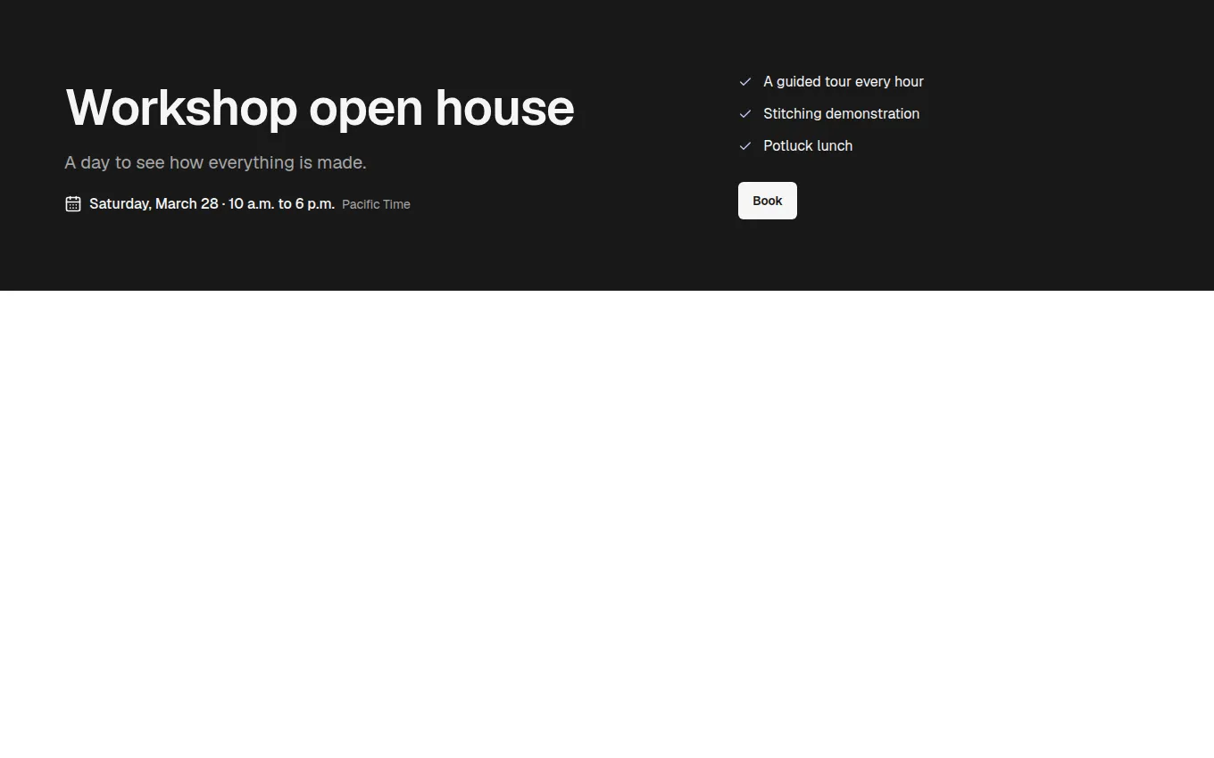 The EventInvitation block