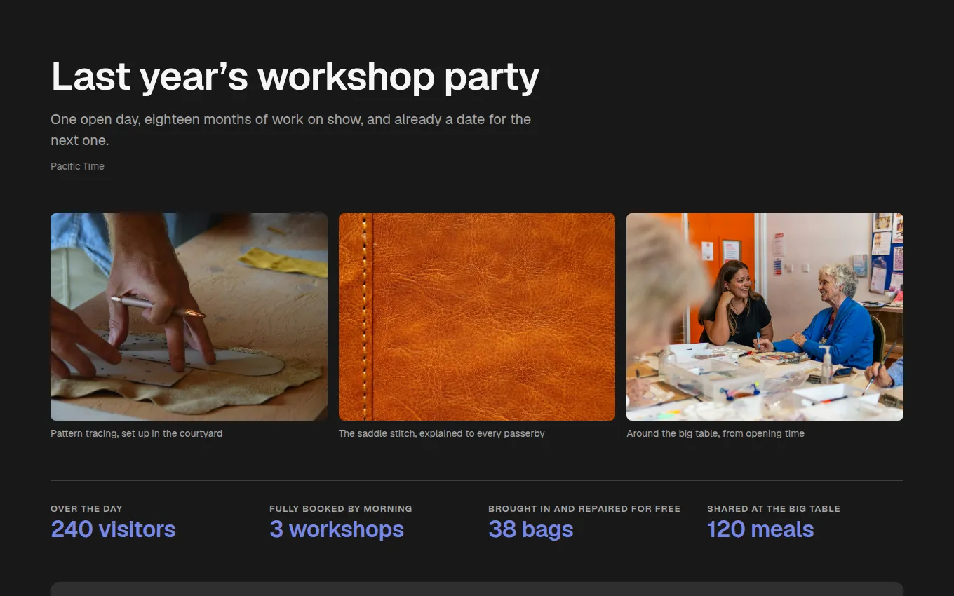 The EventRetrospective block