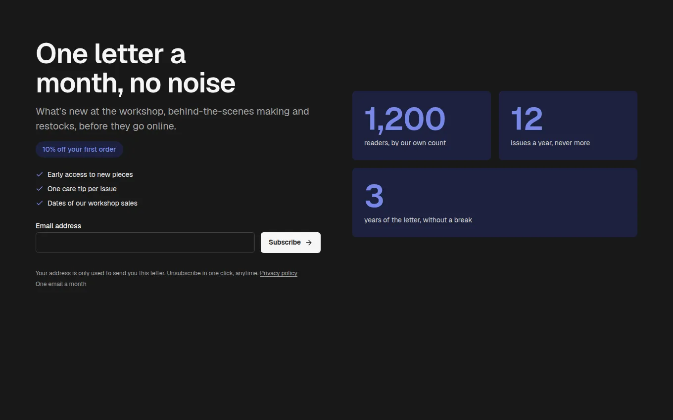 The NewsletterFacts block