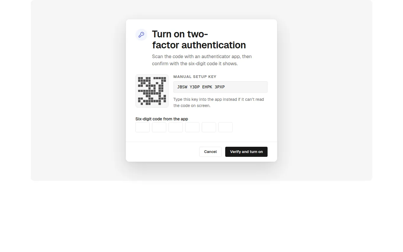 The VerifyCode block