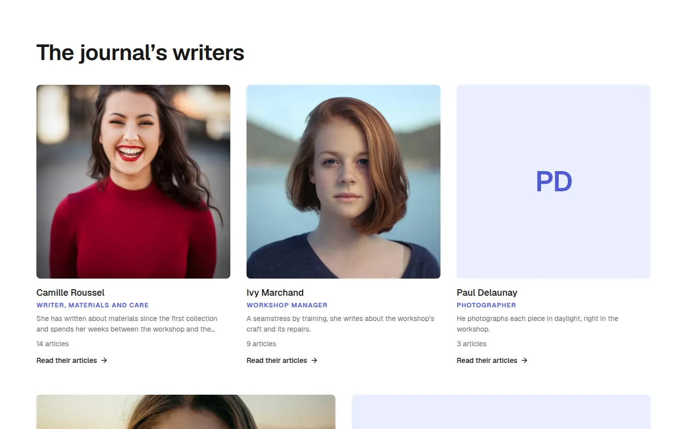 The WritersIndex block