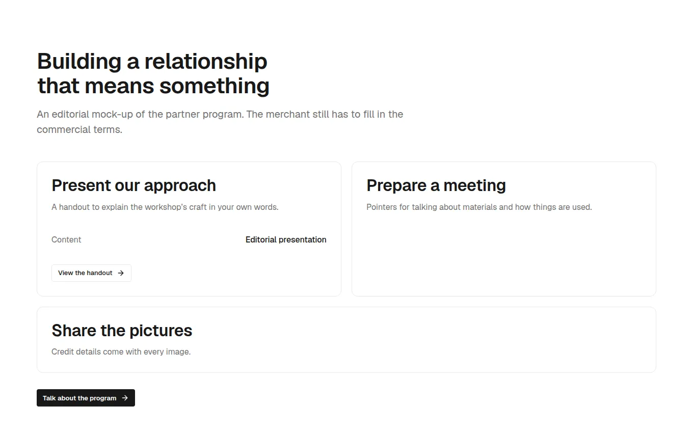 The PayoutMethods block