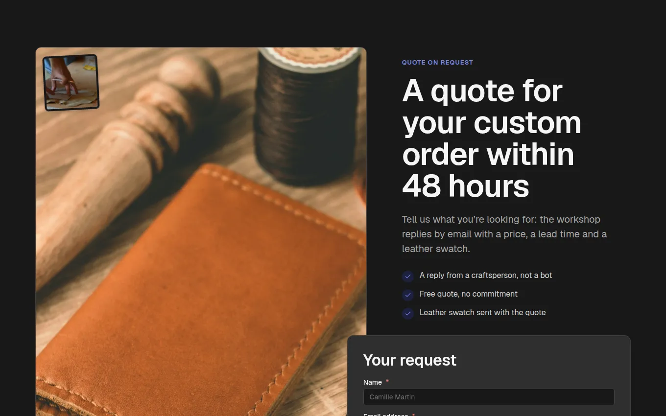 The PhotoRequest block