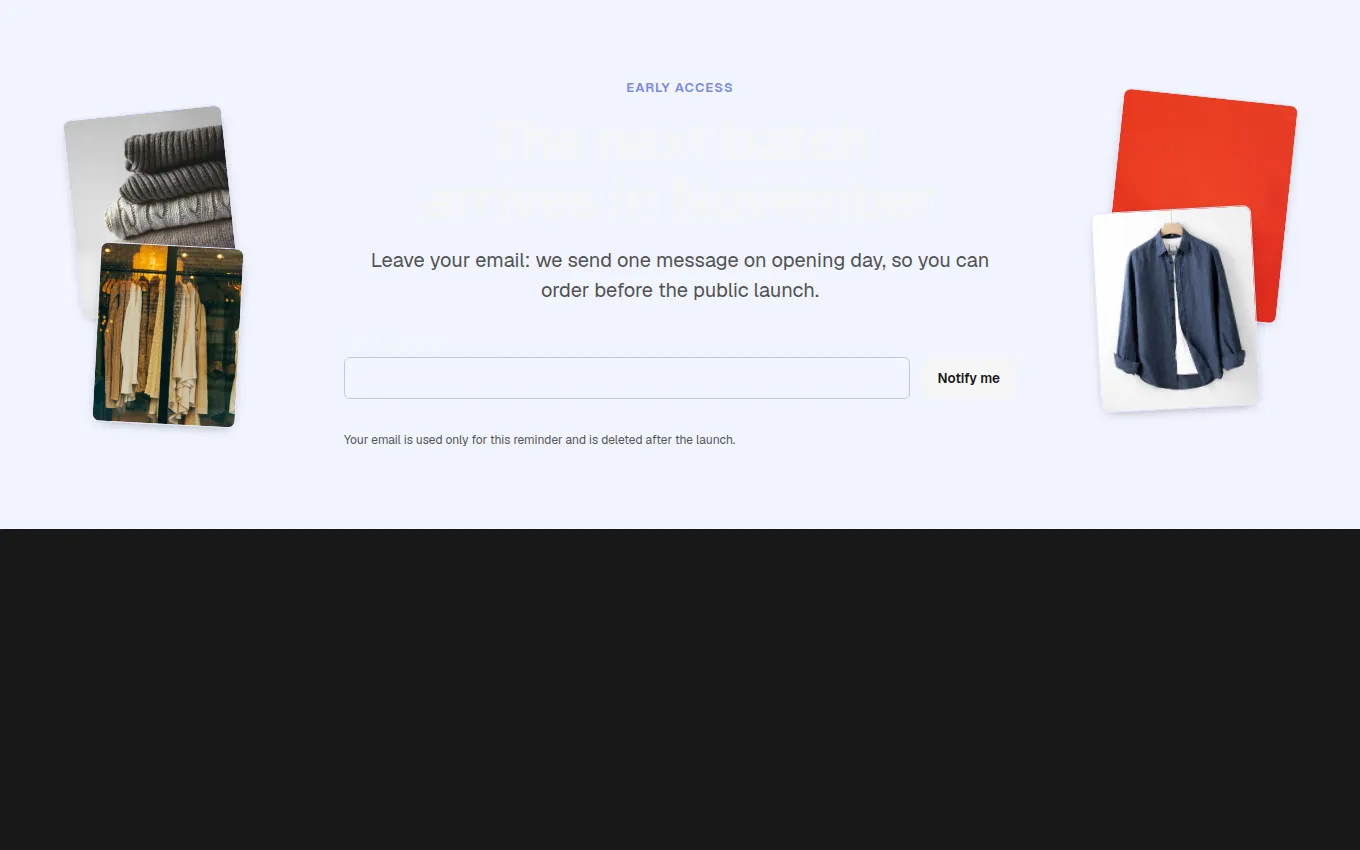 The Waitlist block