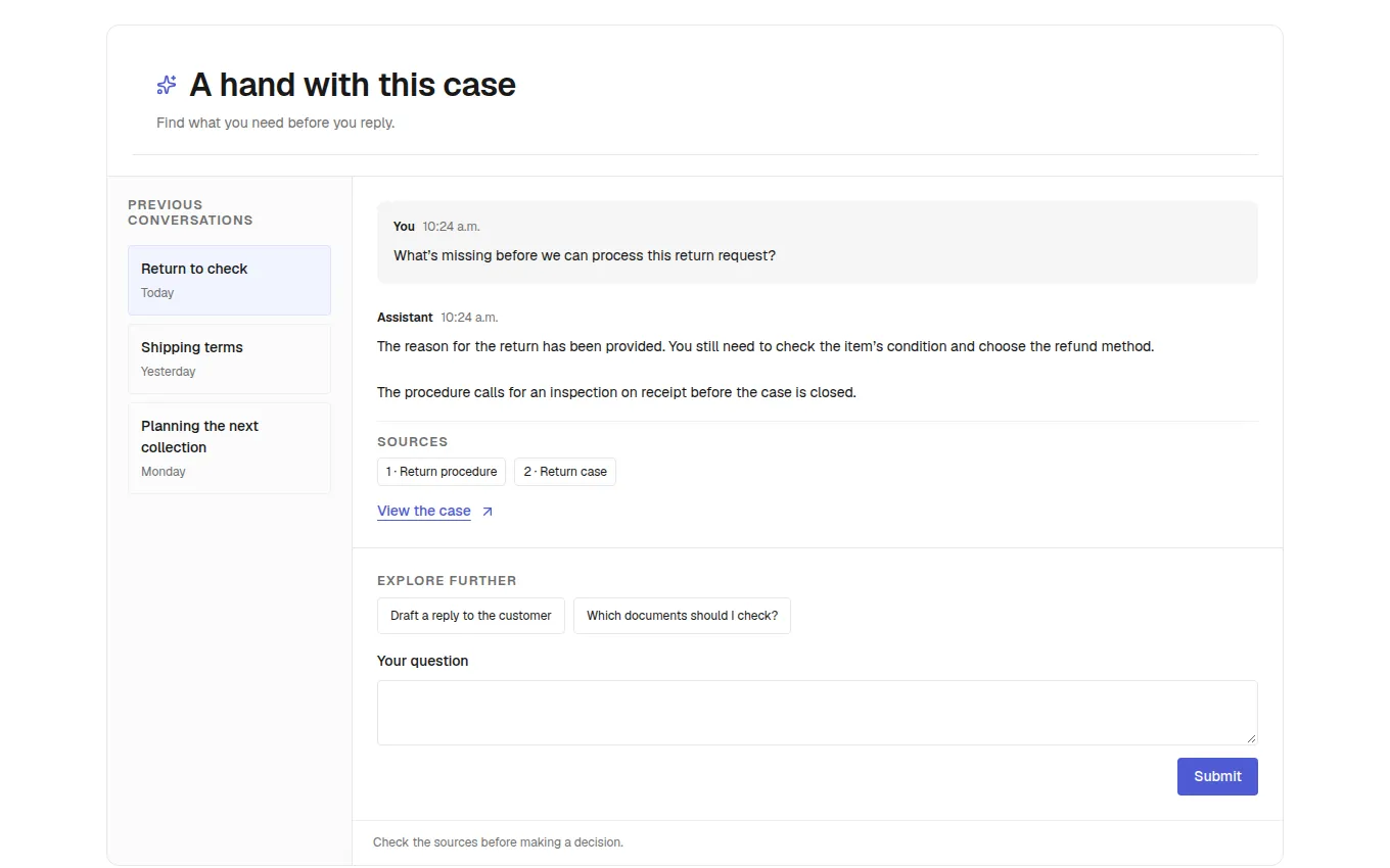 The ConversationPage block
