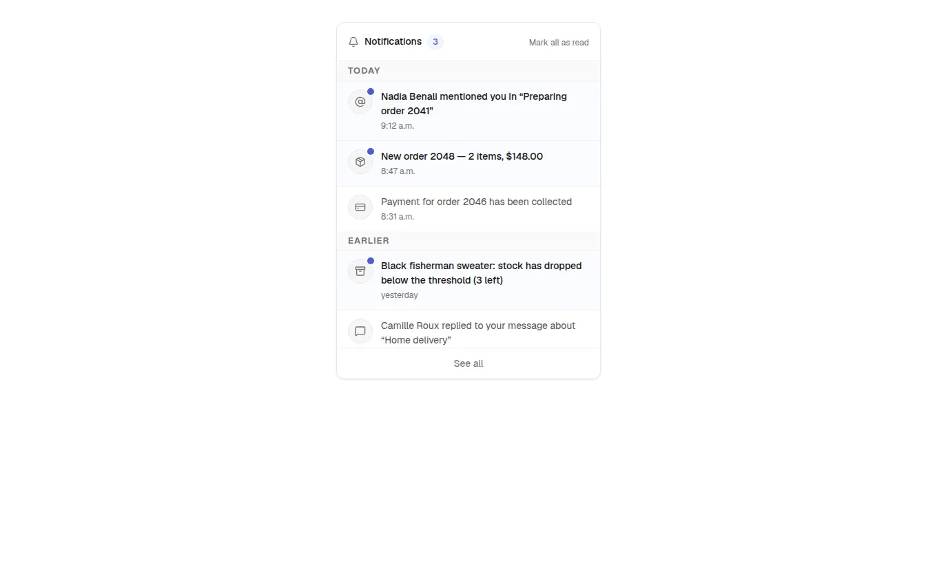 The NotificationCenter block