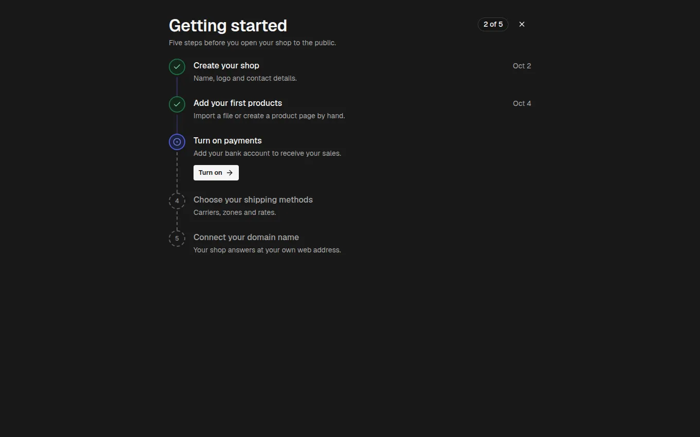 The OnboardingChecklist block