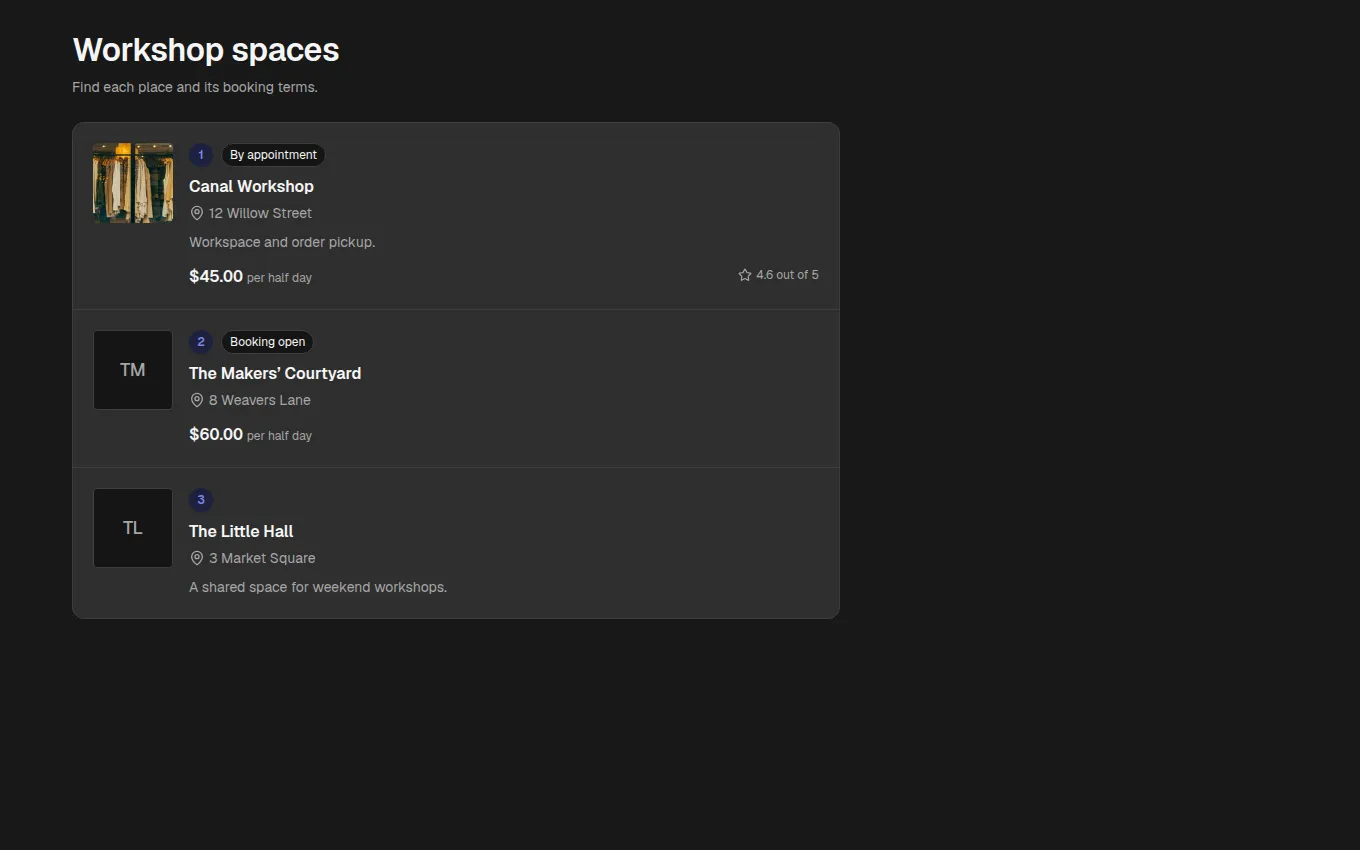 The PlaceDirectory block