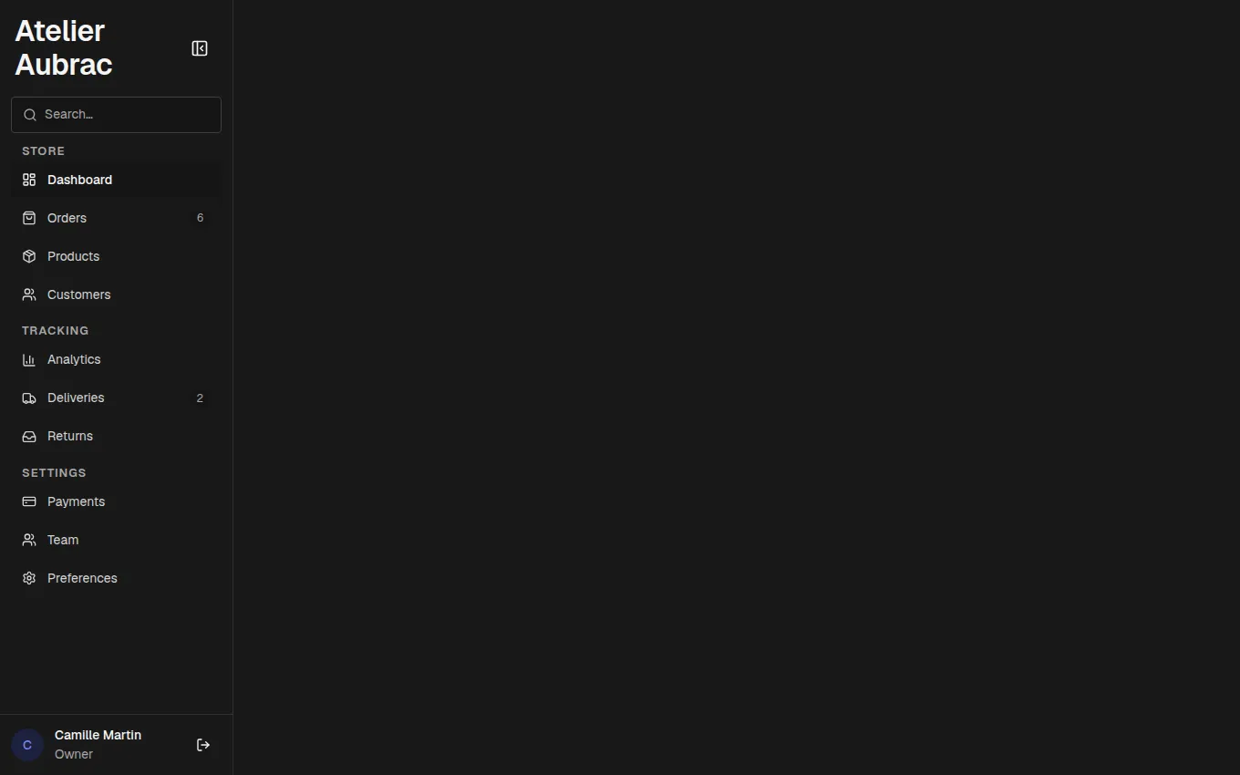 The AppShell block